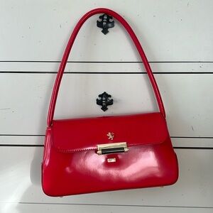 pratesi red shoulder bag